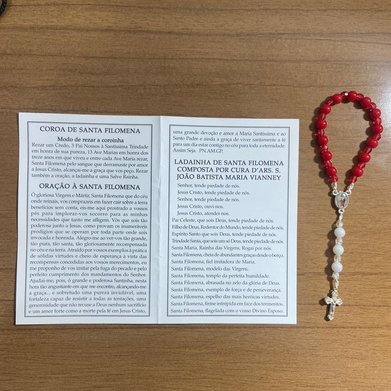 COROA DE SANTA FILOMENA 6MM (1 UNIDADE)