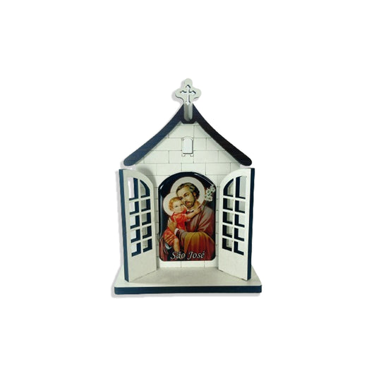 CAPELA PORTA SÃO JOSÉ 16CM (1 UNIDADE)