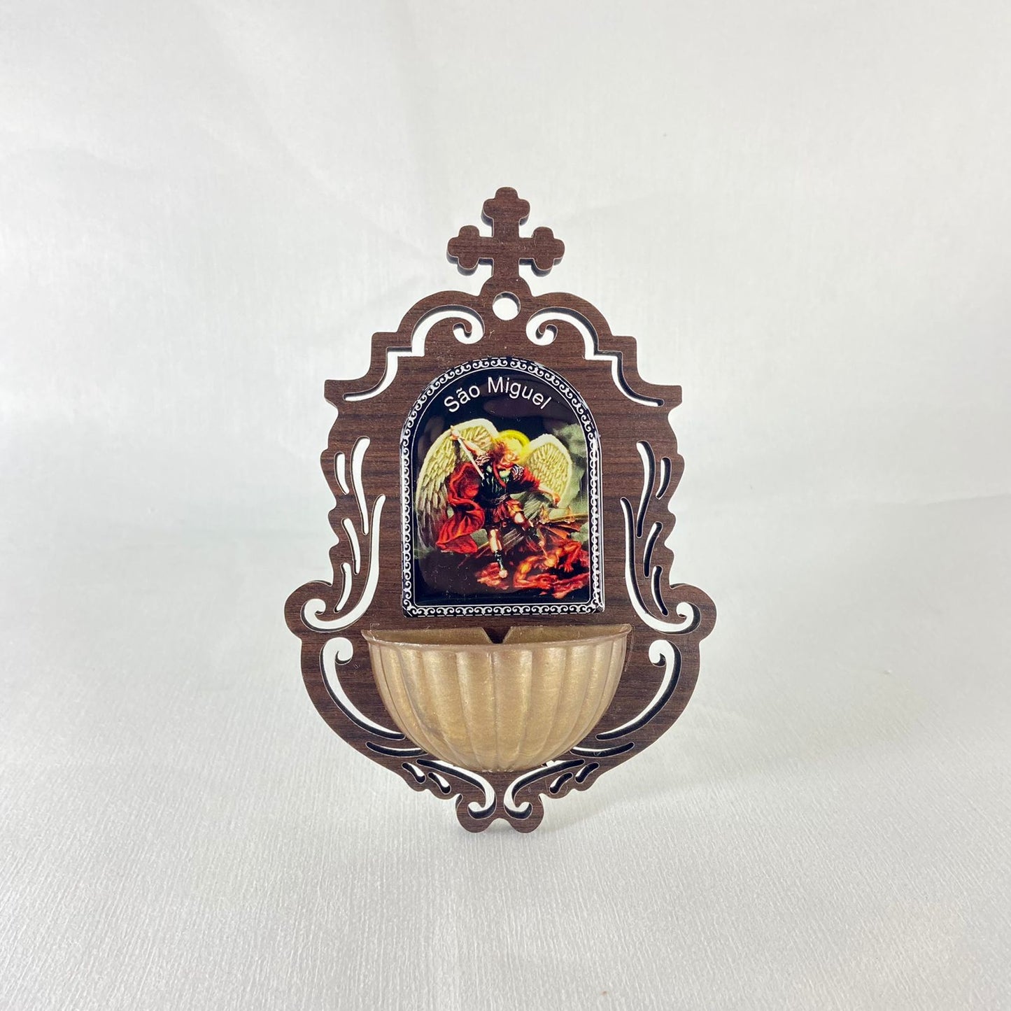 PORTA AGUA BENTA MDF SÃO MIGUEL 16CM (1 UNIDADE)