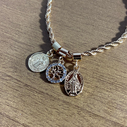 PULSEIRA DOURADA MODELOS SORTIDOS (6 UNIDADES)