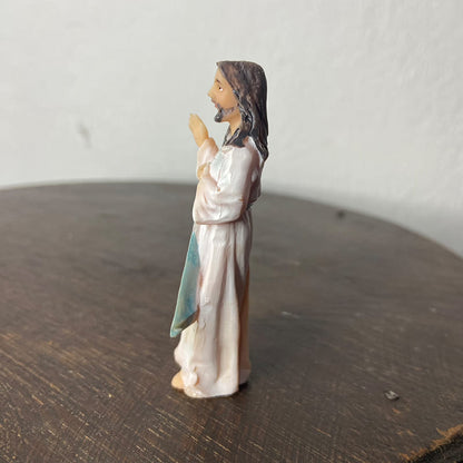IMAGEM DE RESINA IMPORTADA JESUS MISERICORDIOSO 08CM (1 UNIDADE)