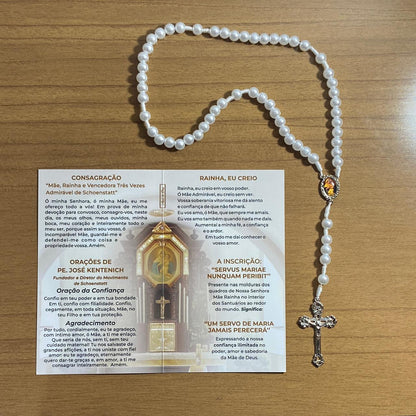 TERÇO PÉROLA MÃE RAINHA 8MM (1 UNIDADE)