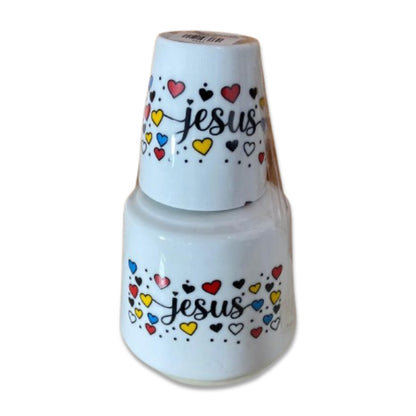 MORINGA DE PORCELANA JESUS 650ML (1 UNIDADE)