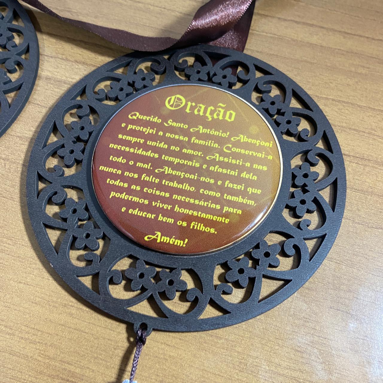 ESCAPULÁRIO DE PORTA TABACO SANTO ANTÔNIO (1 UNIDADE)