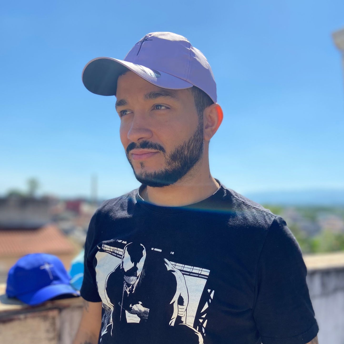 BONÉ FÉ LILÁS (1 UNIDADES)