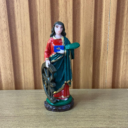 IMAGEM DE RESINA NACIONAL SANTA CATARINA 07CM (6 UNIDADES)