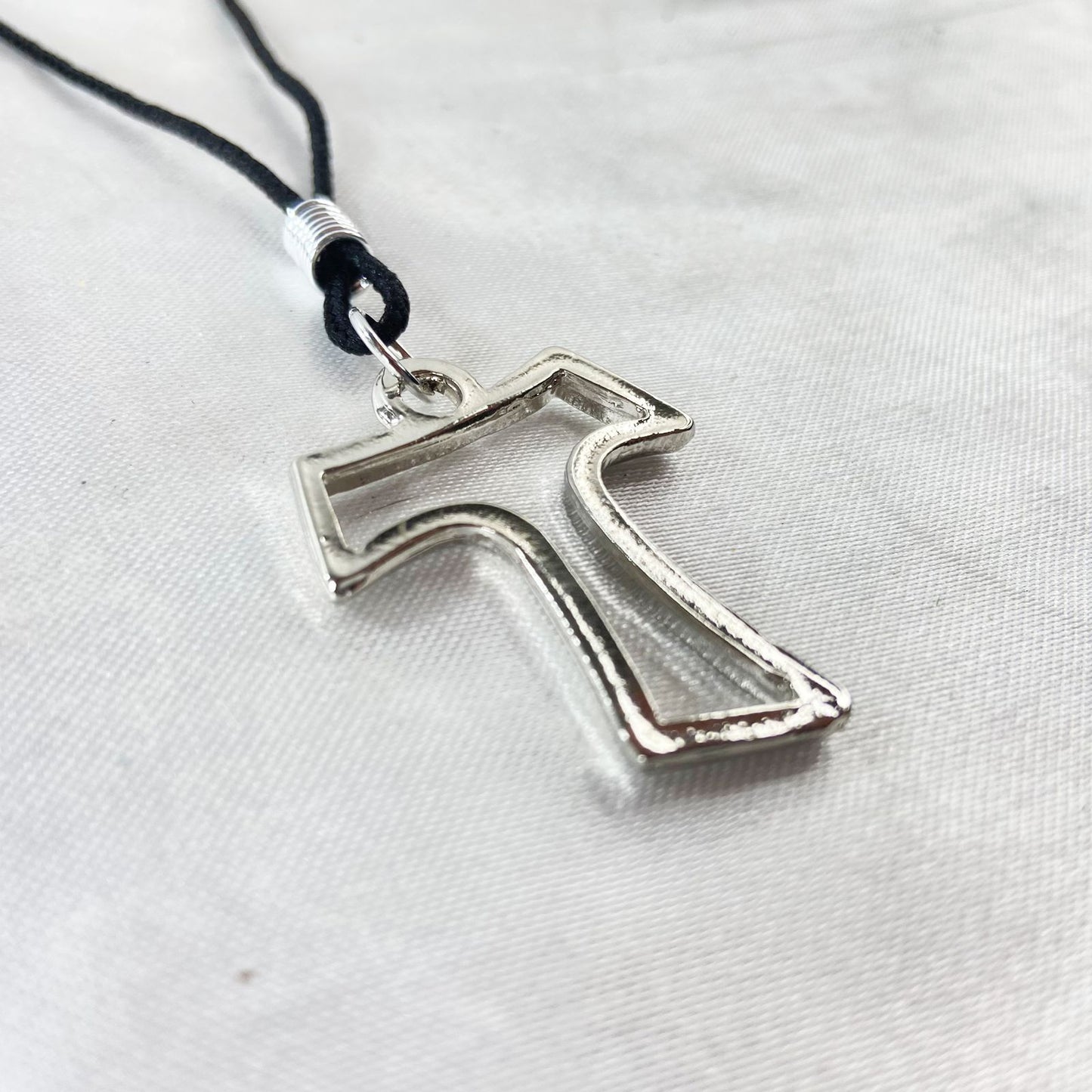 CORDÃO DO TAU METAL VAZADO  (6 UNIDADES)
