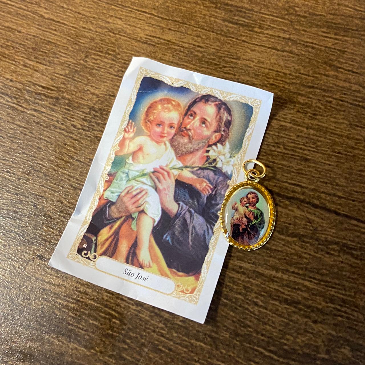 MEDALHA ALUMINIO SÃO JOSÉ (36 UNIDADES)