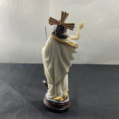 IMAGEM DE RESINA NACIONAL JESUS RESSUSCITADO 14CM (1 UNIDADES)