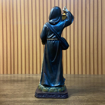 IMAGEM DE RESINA IMPORTADA SÃO LONGUINHO 31CM (1 UNIDADE)