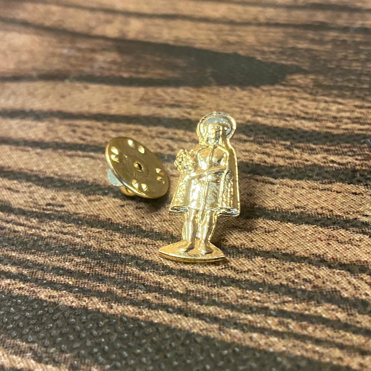BOTOM DOURADO BOM JESUS (6 UNIDADES)