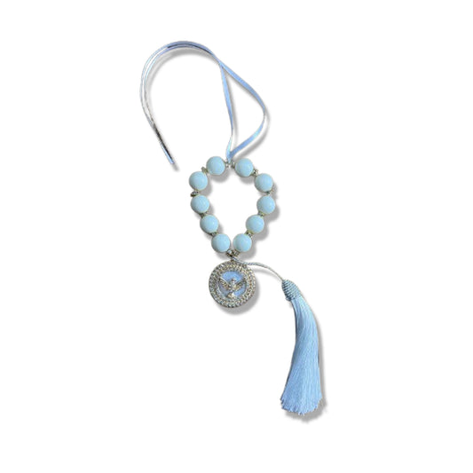 DEZENA PÉROLA BRANCA DIVINO ESPÍRITO SANTO 15MM (1 UNIDADE)