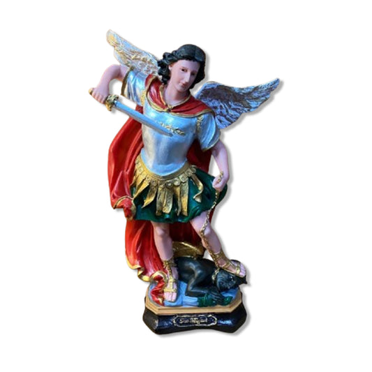 IMAGEM DE RESINA NACIONAL SÃO MIGUEL 39CM (1 UNIDADE)