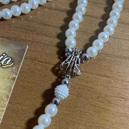 ROSÁRIO PÉROLA NOSSA SENHORA APARECIDA 8MM (1 UNIDADE)