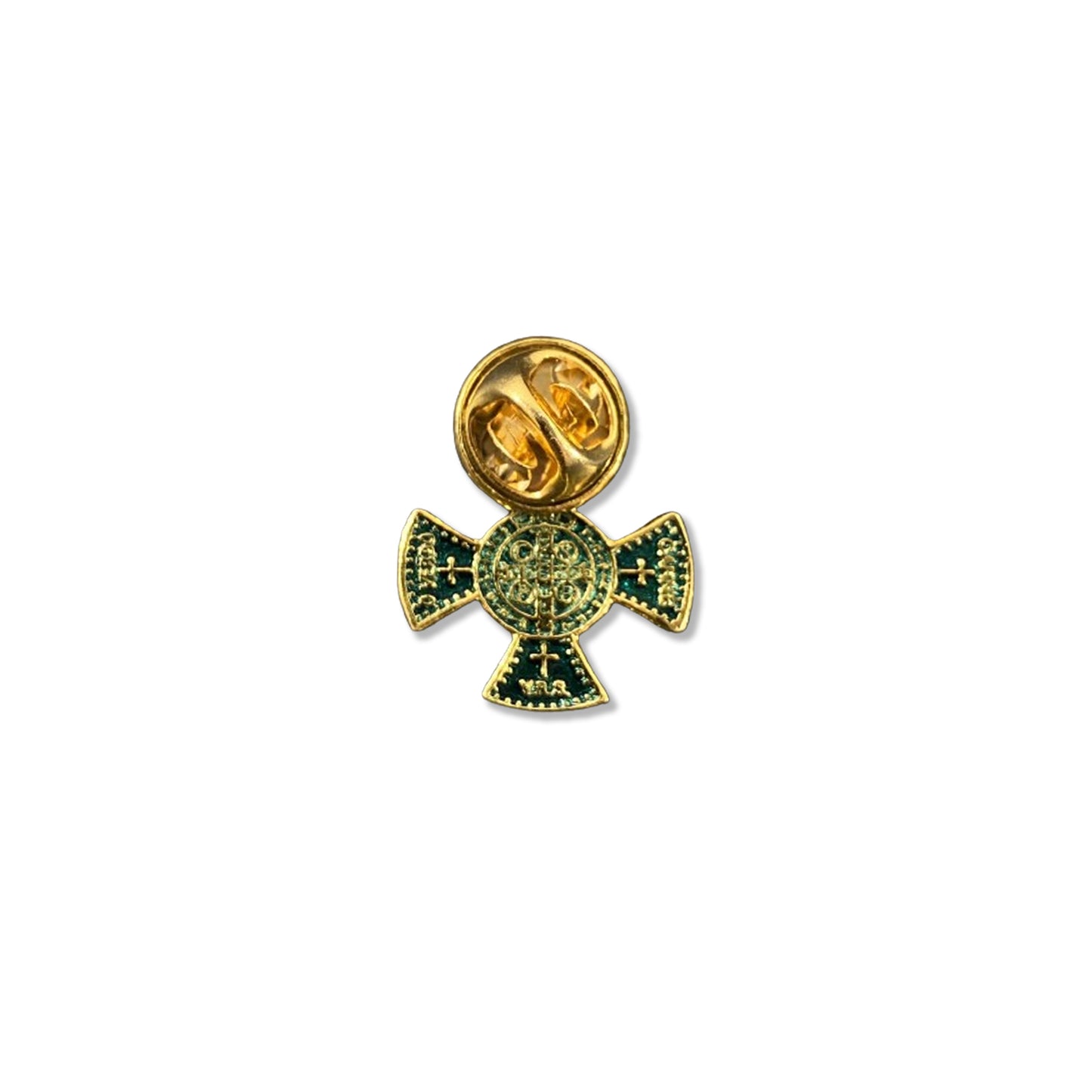 BOTOM DOURADO MEDALHA SÃO BENTO (5 UNIDADES)