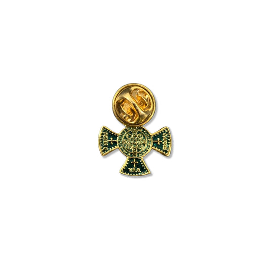 BOTOM DOURADO MEDALHA SÃO BENTO (5 UNIDADES)