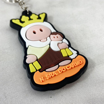 CHAVEIRO EMBORRACHADO NOSSA SENHORA DO CARMO (12 UNIDADES)