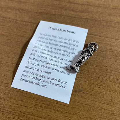 SANTO CHUMBO DE BOLSO SANTO ONOFRE (12 UNIDADES)