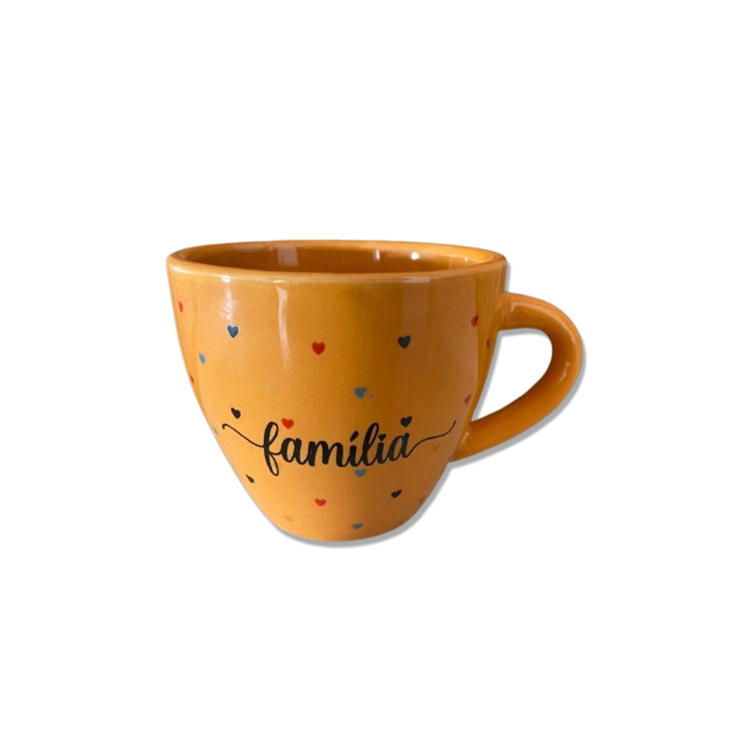 XÍCARA COQUINHO LARANJA FAMÍLIA (1 UNIDADE)