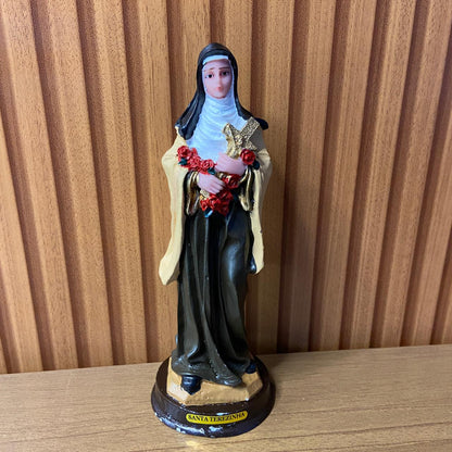 IMAGEM DE RESINA NACIONAL SANTA TERESINHA 21CM (1 UNIDADE)