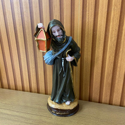 IMAGEM DE RESINA NACIONAL SÃO LONGUINHO 20CM (1 UNIDADE)