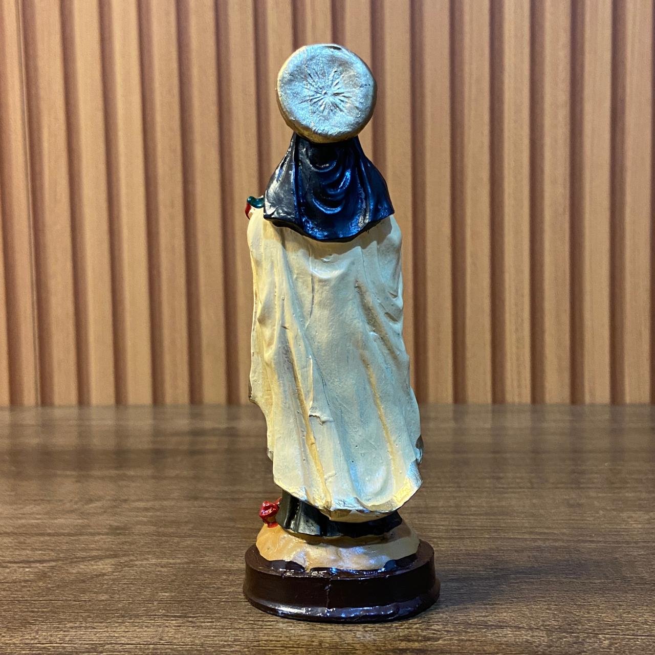 IMAGEM DE RESINA NACIONAL SANTA TERESINHA 14,5CM (1 UNIDADE)