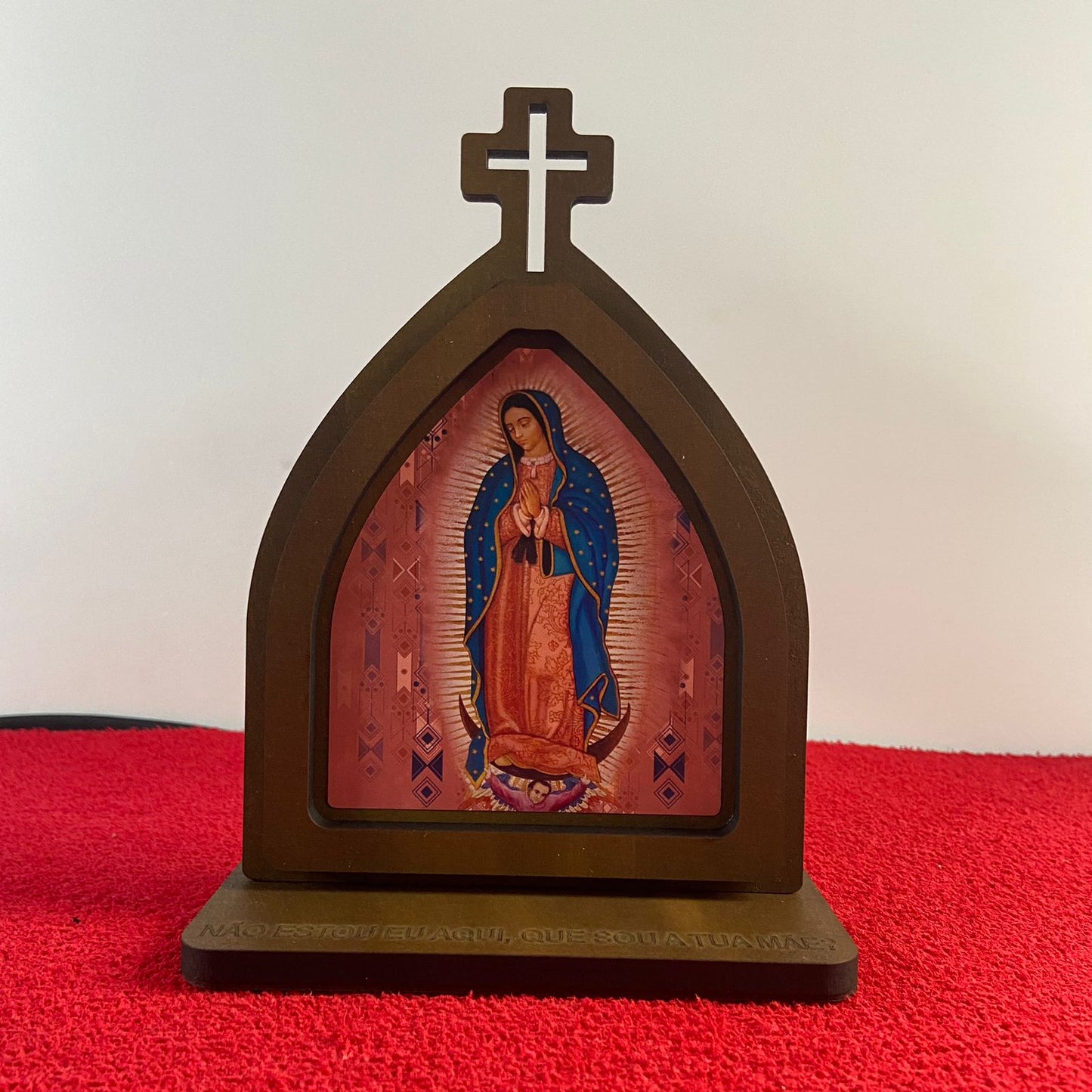 CAPELA MDF NOSSA SENHORA DE GUADALUPE 19CM (1 UNIDADE)