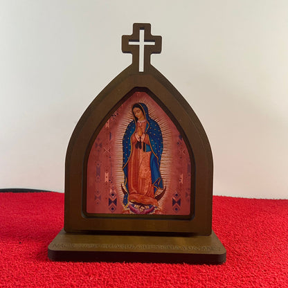 CAPELA MDF NOSSA SENHORA DE GUADALUPE 19CM (1 UNIDADE)