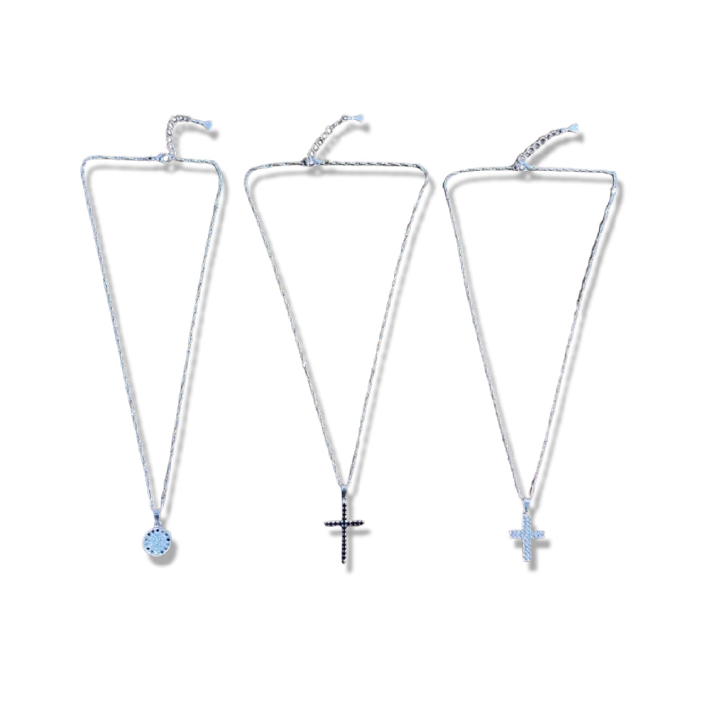 CORRENTE PRATEADA MODELOS SORTIDOS ( 3 UNIDADES)