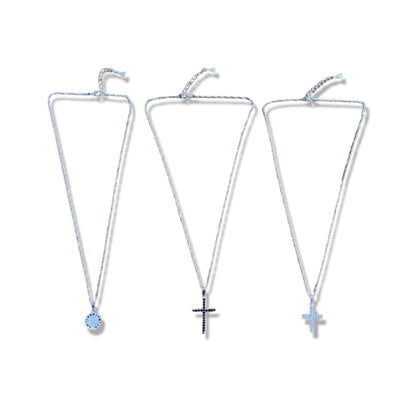 CORRENTE PRATEADA MODELOS SORTIDOS ( 3 UNIDADES)