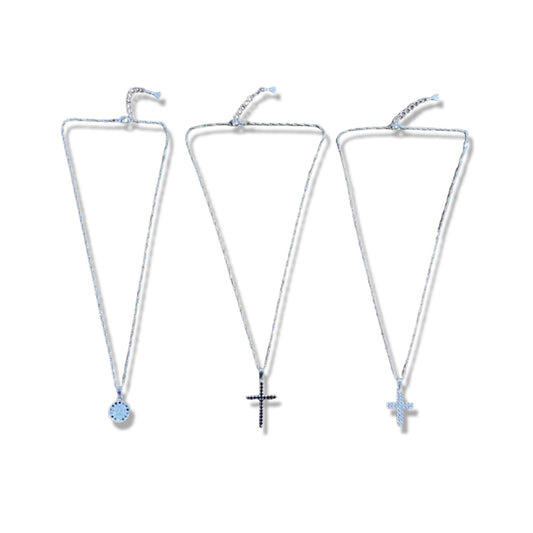 CORRENTE PRATEADA MODELOS SORTIDOS ( 3 UNIDADES)