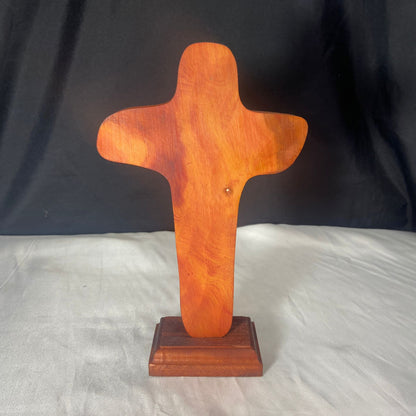 CRUCIFIXO MADEIRA DE MESA DA UNIDADE 22CM (1 UNIDADE)