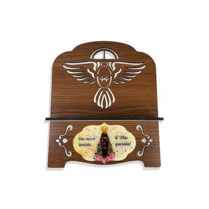 PORTA BIBLIA G NOSSA SENHORA APARECIDA 30X25 (1 UNIDADE)