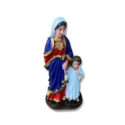 IMAGEM DE RESINA NACIONAL MARIA PASSA A FRENTE 20CM (1 UNIDADE)