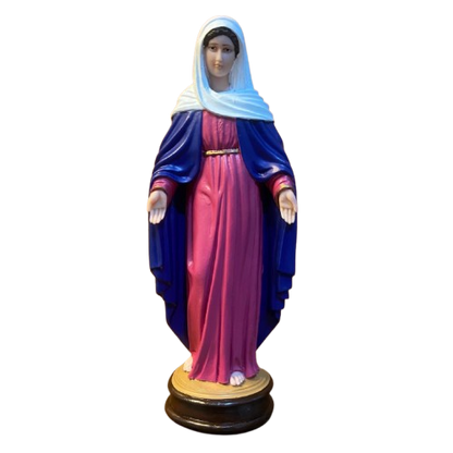 IMAGEM DE RESINA NACIONAL NOSSA SENHORA DAS LAGRIMAS 30CM  (1 UNIDADE)