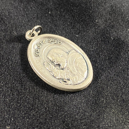 MEDALHA ITALIANA SANTO PADRE PIO (6 UNIDADES)
