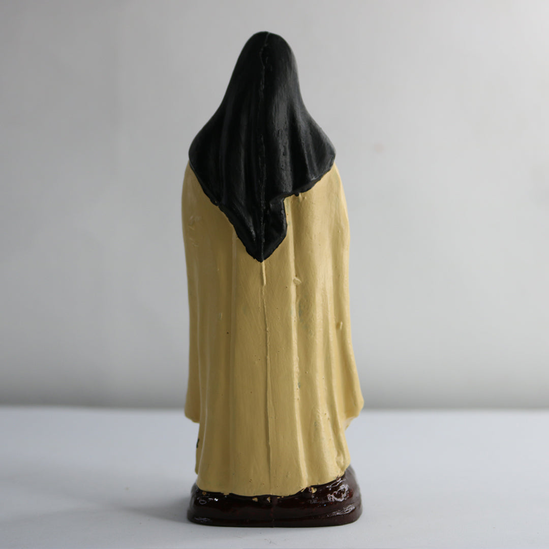 IMAGEM DE RESINA NACIONAL SANTA TERESA D´AVILA 15CM (1 UNIDADE)