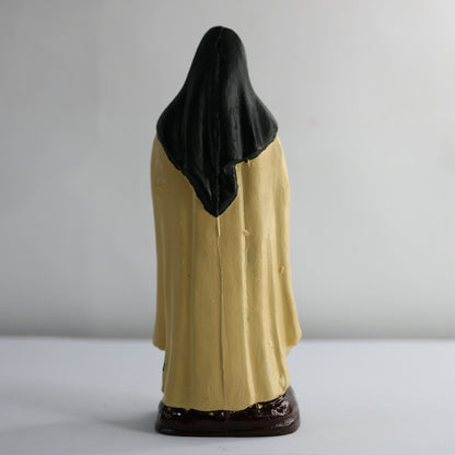 IMAGEM DE RESINA NACIONAL SANTA TERESA D´AVILA 15CM (1 UNIDADE)