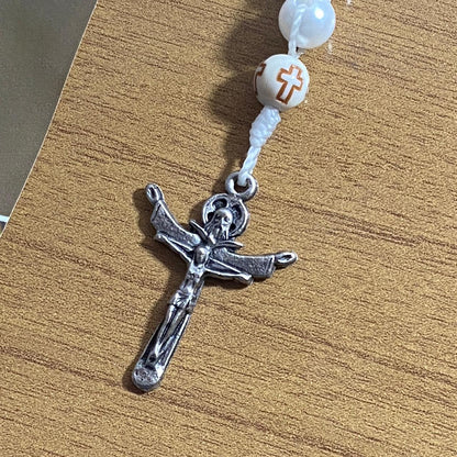 TERÇO PÉROLA SONECA NOSSA SENHORA APARECIDA 8MM (1 UNIDADE)