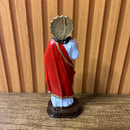IMAGEM DE RESINA NACIONAL SAGRADO CORAÇÃO DE JESUS 14,5CM (1 UNIDADE)