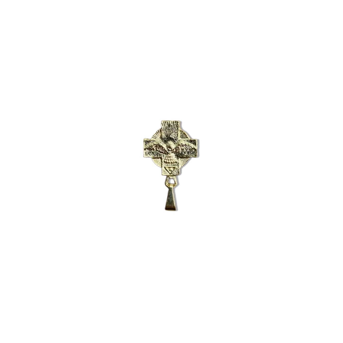 PINGENTE DOURADO DIVINO ESPÍRITO SANTO  (6 UNIDADES)