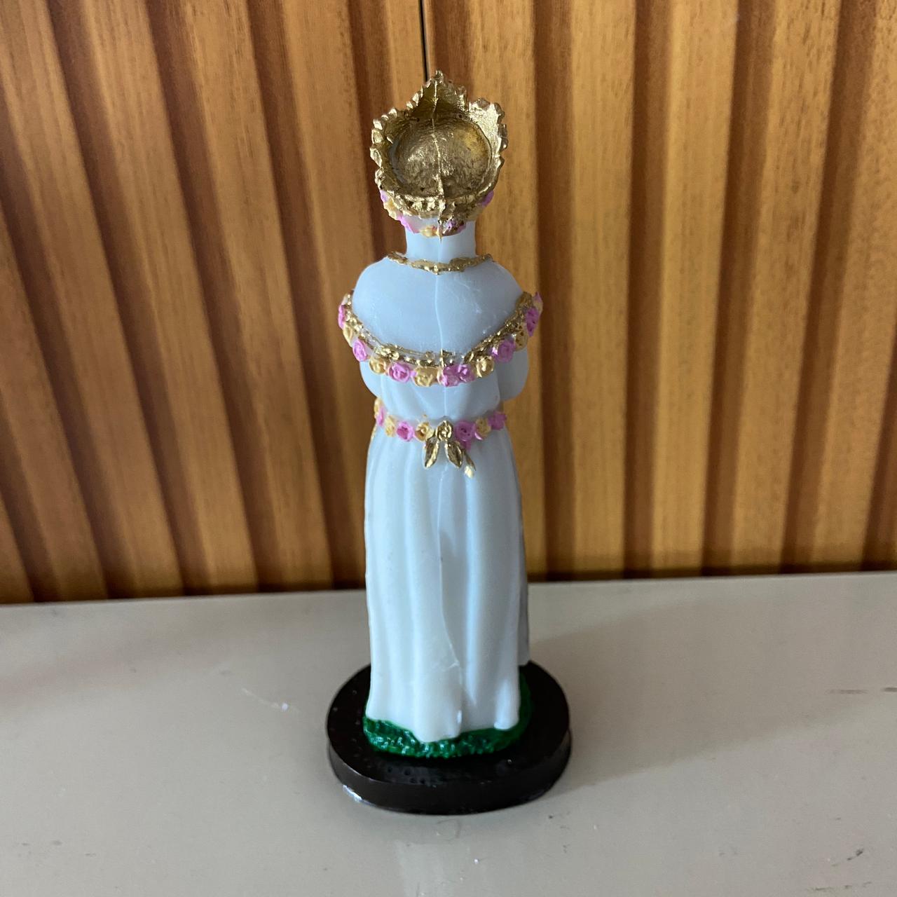 IMAGEM DE RESINA NACIONAL NOSSA SENHORA DE SALETTE 16CM (1 UNIDADE)