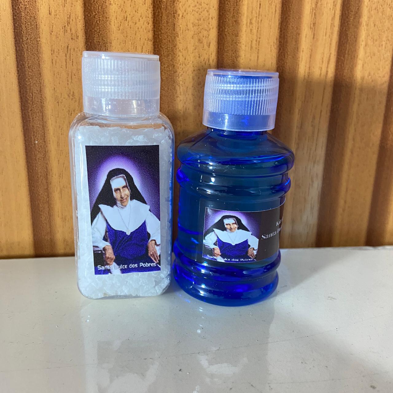 KIT AGUA E SAL SANTA DULCE DOS POBRES (1 UNIDADE)