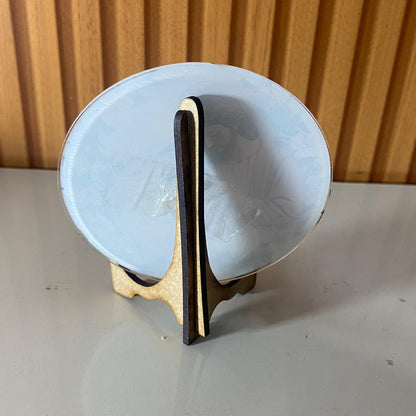 ADORNO DE MESA ACRÍLICO RESINADO SAGRADA FAMÍLIA MOD3 9,5CM (1 UNIDADE)