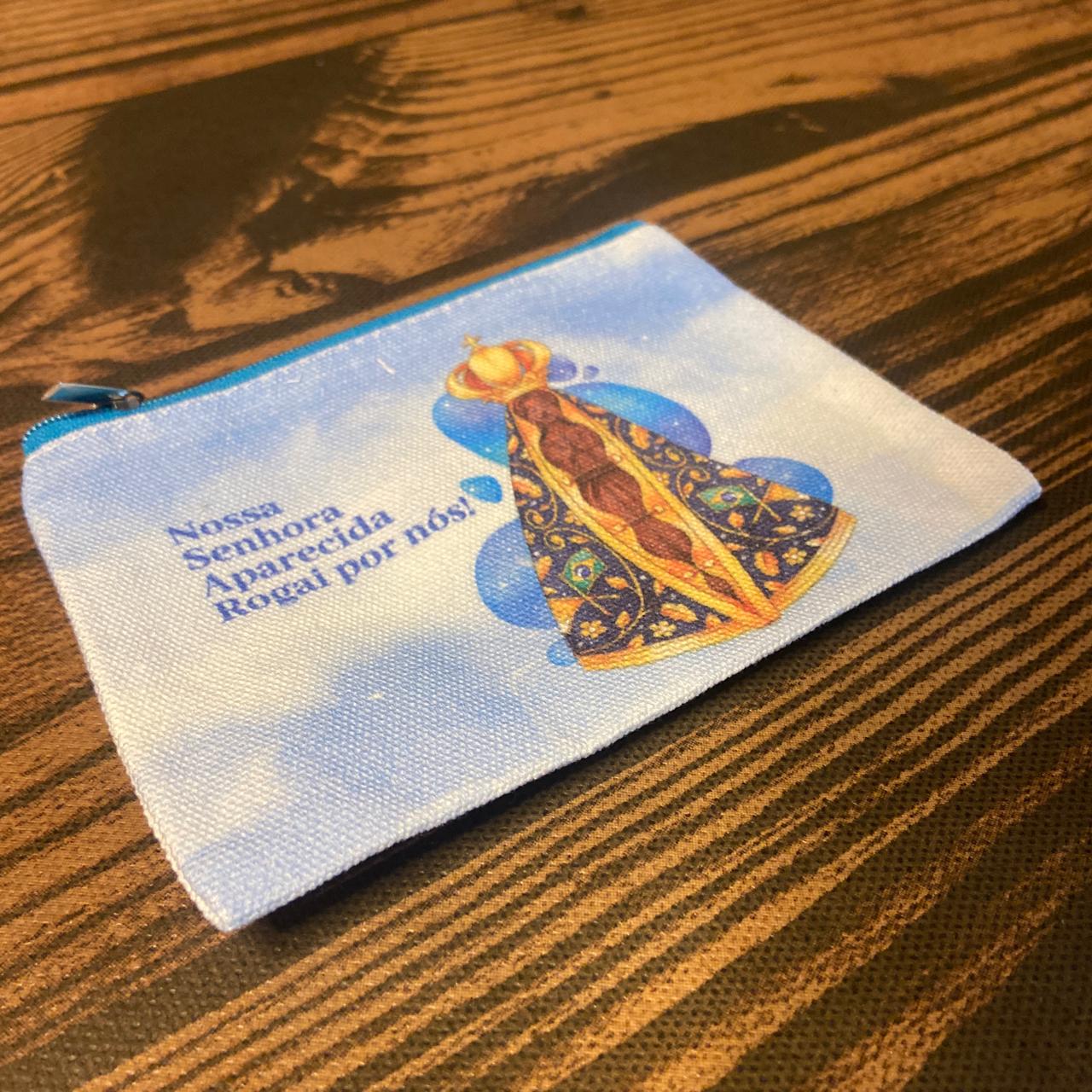 BOLSA DE MÃO NOSSA SENHORA APARECIDA - MOD1 (1 UNIDADE)