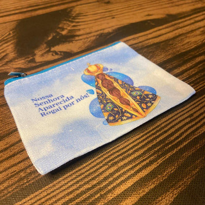 BOLSA DE MÃO NOSSA SENHORA APARECIDA - MOD1 (1 UNIDADE)