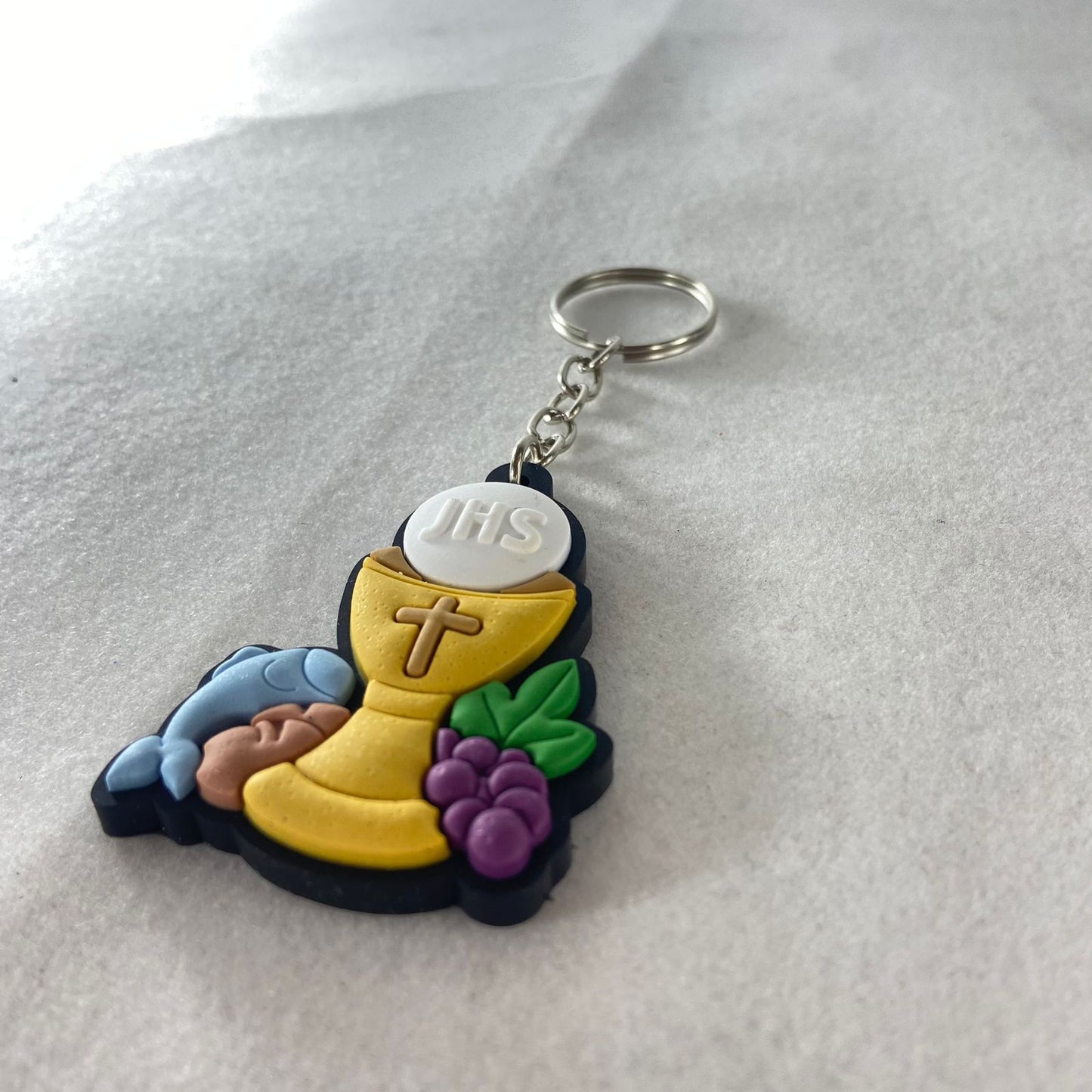 CHAVEIRO EMBORRACHADO EUCARISTIA (12 UNIDADES)