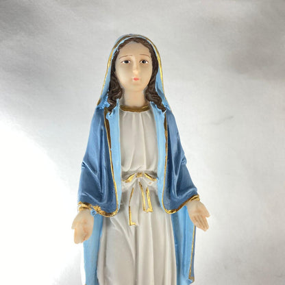 IMAGEM DE RESINA NACIONAL NOSSA SENHORA DAS GRAÇAS 30CM (1 UNIDADE)