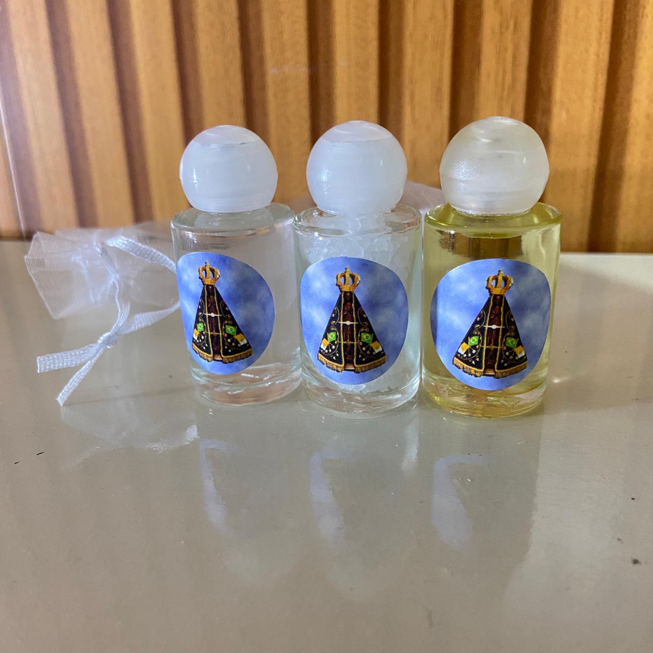 KIT AGUA SAL E ÓLEO NOSSA SENHORA APARECIDA (1 UNIDADE)