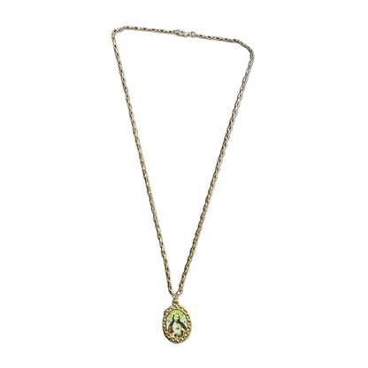 CORRENTE DOURADA SAGRADO CORAÇÃO DE JESUS ( 1 UNIDADES)